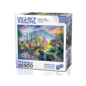 KS Games 500 Parça Dağ Köyü Puzzle