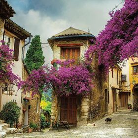 Ks Games 500 Parça Flowered Village Houses Puzzle