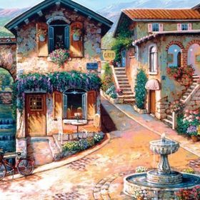 Ks Games 500 Parça Meydandaki Çeşme Puzzle