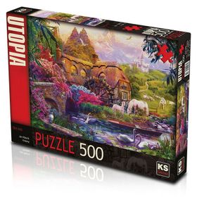 KS Games 500 Parça Old Mill Puzzle