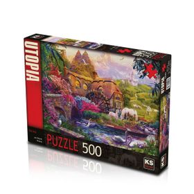 KS Games 500 Parça Old Mill Puzzle