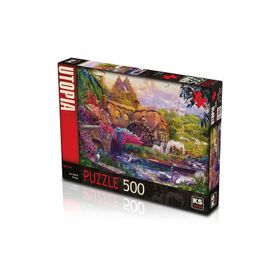 KS Games 500 Parça Old Mill Puzzle