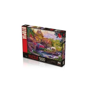 KS Games 500 Parça Old Mill Puzzle