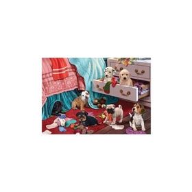 KS Games 500 Parça Puppies in the Bedroom Puzzle