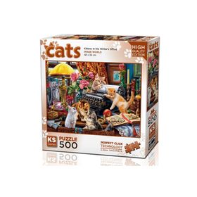 KS Games 500 Parça Yavru Kediler Puzzle