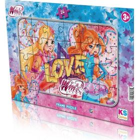 Ks Games 704 Winx Frame 24 Parça Puzzle