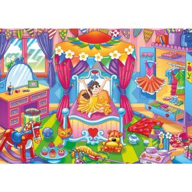 KS Games A Girl With Toys 24 Parça Jumbo Boy Puzzle