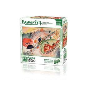 KS Games Aquarell No:6 1500 Parça Puzzle