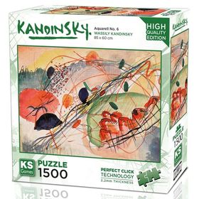 KS Games Aquarell No:6 1500 Parça Puzzle