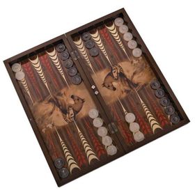 Ks Games Atlar Büyük 50x50 cm Boy Kulüp Tavla