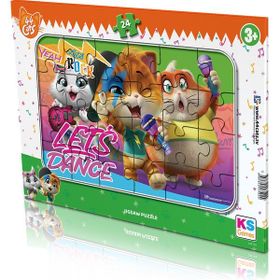 KS Games Bafi Kediler (44 Kedi/44 Cat-Buffy Kediler) Puzzle 24 Parça
