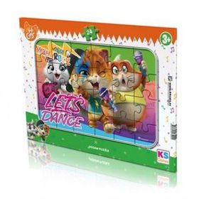 KS Games Bafi Kediler (44 Kedi/44 Cat-Buffy Kediler) Puzzle 24 Parça