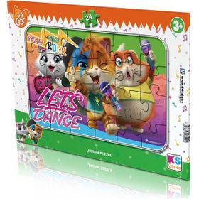 KS Games Bafi Kediler (44 Kedi/44 Cat-Buffy Kediler) Puzzle 24 Parça