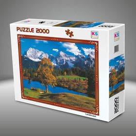 KS Games Bavarian Alps 2000 Parça Puzzle