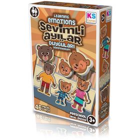 KS Games BD172 Sevimli Ayılar Duyguları Öğreniyorum