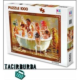 Ks Games Bubble Barbies 1000 Parça Puzzle