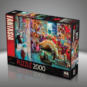 KS Games Carnival Moon Aimee Stewart 2000 Parça Puzzle