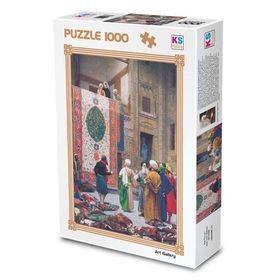 KS Games Carpet Market 1000 Parça Puzzle