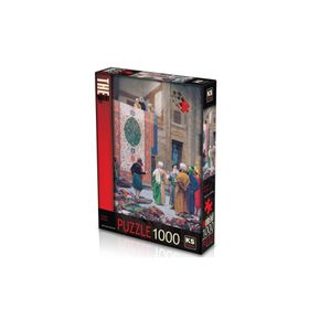 KS Games Carpet Market 1000 Parça Puzzle