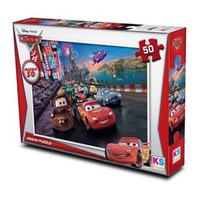 KS Games Cars 50 Parça Puzzle