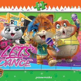 KS Games CAT704 44 CAT Frame Puzzle