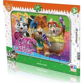 KS Games CAT704 44 CAT Frame Puzzle