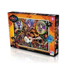 KS Games CO 714 Coco 100 Parça Puzzle