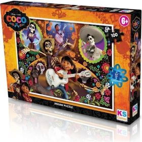 KS Games Coco 100 Parça Puzzle