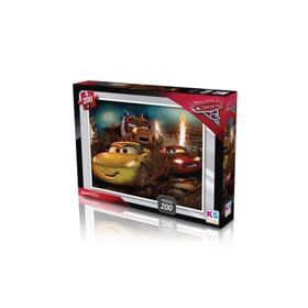 KS Games CR113 200 Parça Cars Çocuk Puzzle