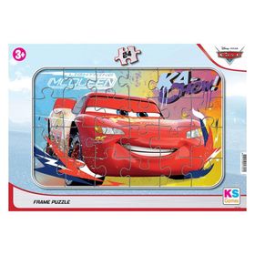 KS Games Cr704 Cars Puzzle Frame 24 Parça Puzzle