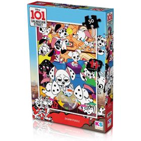 KS Games DAL709 50 Parça 101 Dalmatian Puzzle