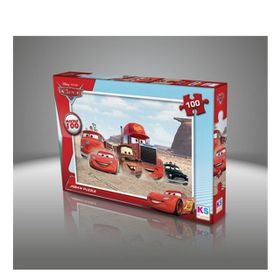 KS Games Disney Cars 100 Parça Puzzle