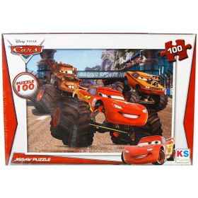 KS Games Disney Cars 100 Parça Puzzle