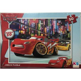 KS Games Disney Cars 50 Parça Puzzle