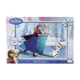 Ks Games Disney Frozen 200 Parça Puzzle