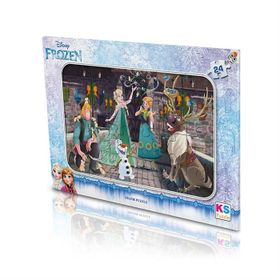 Ks Games Disney Frozen 24 Parça Frame Puzzle