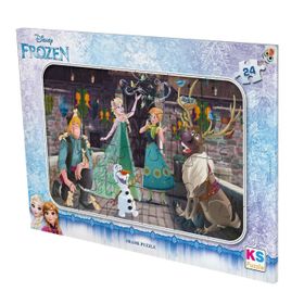 Ks Games Disney Frozen 24 Parça Frame Puzzle
