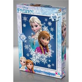 KS Games Disney Frozen 50 Parça Puzzle