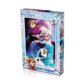 KS Games Disney Frozen 50 Parça Puzzle