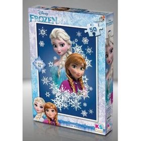 KS Games Disney Frozen 50 Parça Puzzle