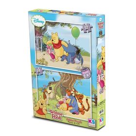 KS Games Disney Minnie Mouse 12+24 Parça Puzzle