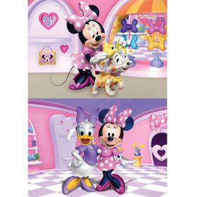 KS Games Disney Minnie Mouse 12+24 Parça Puzzle