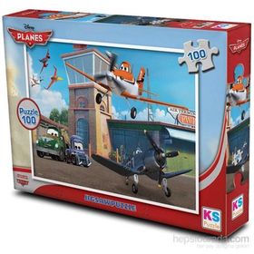 KS Games Disney Planes 100 Parça Puzzle