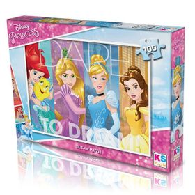 KS Games Disney Prenses 100 Parça Puzzle