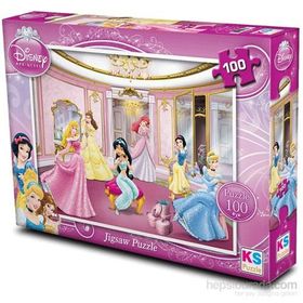 Ks Games Disney Princess 100 Parça Puzzle