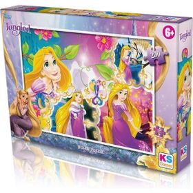 KS Games Disney Tangled 200 Parça Eğitici Oyuncak Puzzle