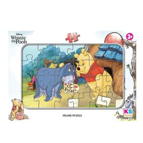 KS Games Disney Winnie The Pooh 12+24 Parça Puzzle