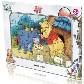 KS Games Disney Winnie The Pooh 12+24 Parça Puzzle