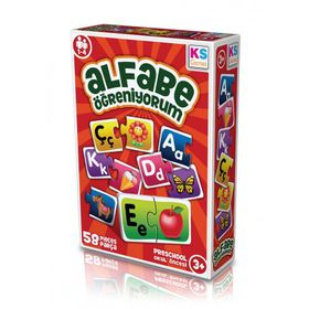 KS Games Eğitici Oyunlar Alfabe Harf Eşleştirme Oyunu