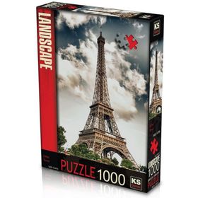 KS Games Eiffel Tower Paris 1000 Parça Puzzle